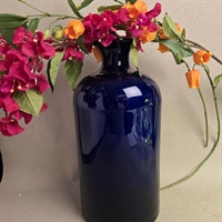 koboltblaa-cylindervase-glasvase-med-hals-gammel-flaske-